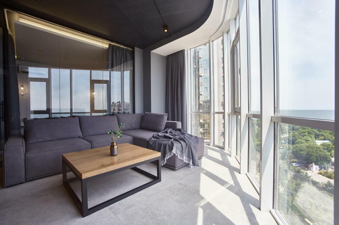 Gagarin Plaza Luxury Sea View Apartments Одеса Екстер'єр фото