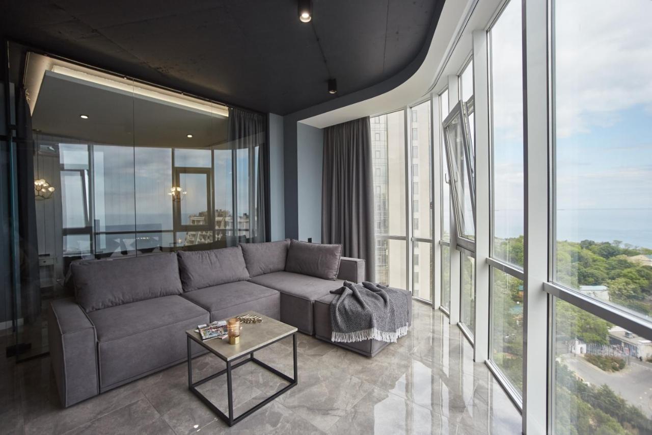 Gagarin Plaza Luxury Sea View Apartments Одеса Екстер'єр фото