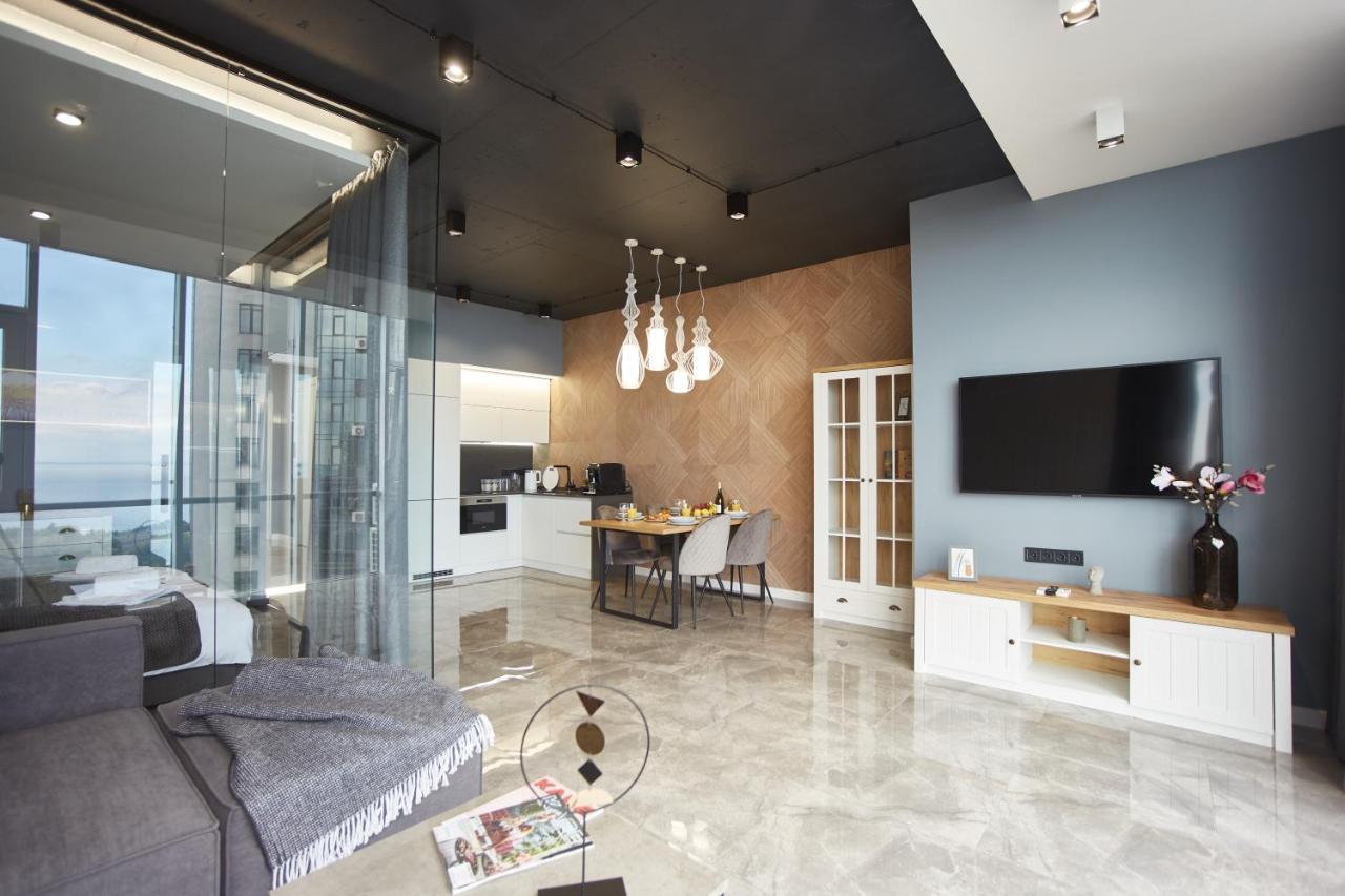 Gagarin Plaza Luxury Sea View Apartments Одеса Екстер'єр фото